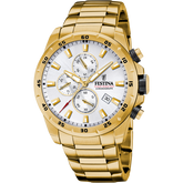 Relógio festina timeless chronograph f20541/1 prateado com correia de aço, para homem._PRODUCT