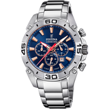 Relógio festina chrono bike 2021 f20543/4 azul pulseira de aço, homem_PRODUCT