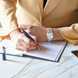 Relógio Festina Classics F20553/1 Branco com Bracelete de Aço para Mulher