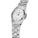 Relógio festina classics f20553/2 branco com correia de aço, mulher
