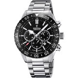 Relógio festina f20575/3 preto com correia de aço, para homem._PRODUCT