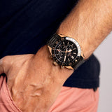 Relógio Festina F20578/1 Preto com Bracelete de Aço, para Homem.