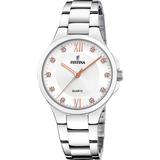 Relógio festina f20582/1 prateado feminino