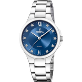 Relógio festina f20582/3 azul feminino