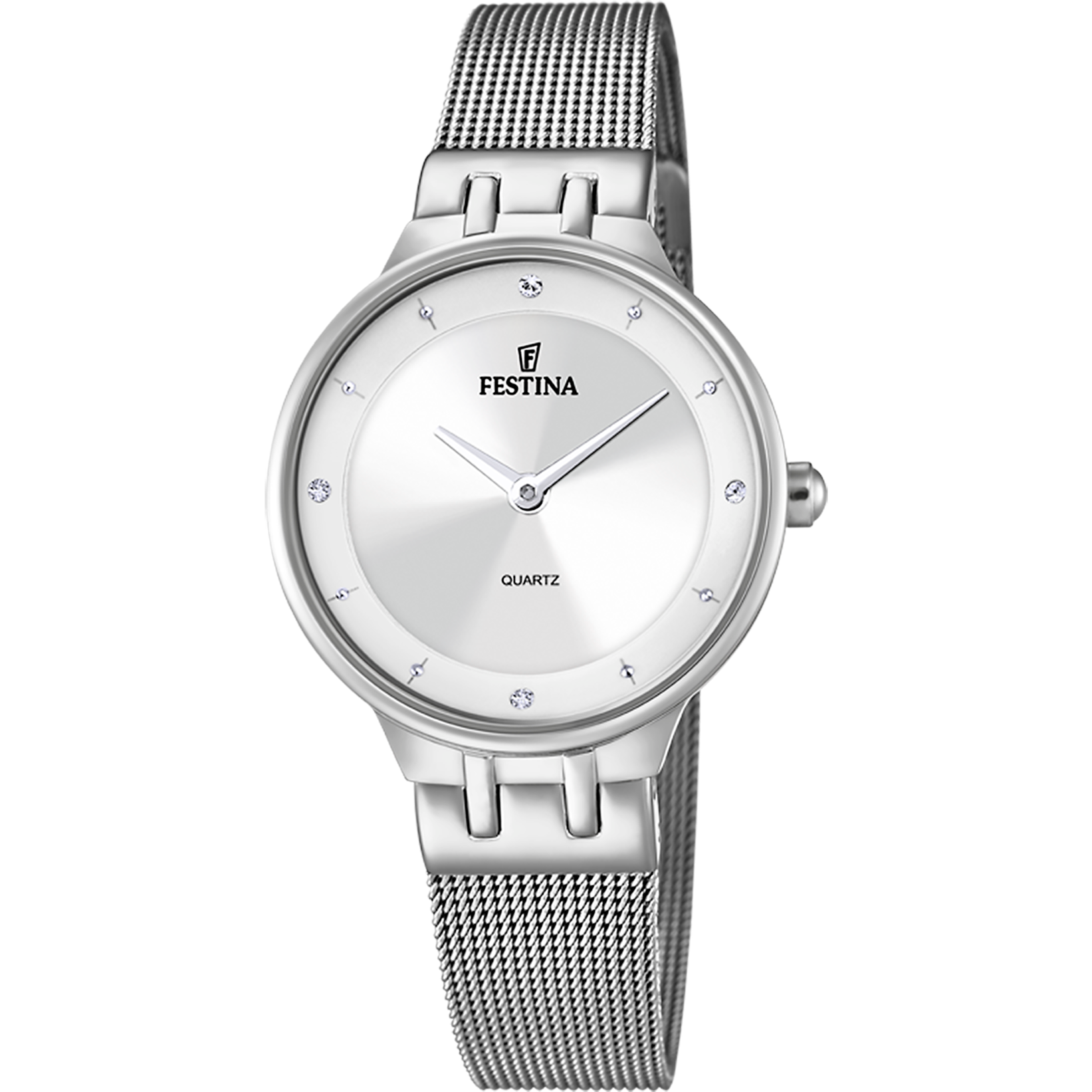 Relógio festina f20597/1 prateado com correia de aço, mulher_PRODUCT