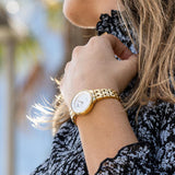 Relógio festina f20601/1 prateado com correia de aço, mulher