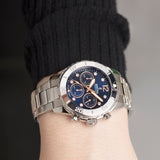 Relógio festina f20603/3 azul com correia de aço, mulher_LIFESTYLE