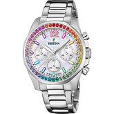 Relógio festina rainbow f20606/2 de aço, mulher_PRODUCT