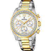 Relógio festina f20607/1-1 madrepérola feminino
