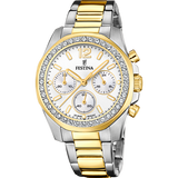 Relógio festina f20607/1-1 madrepérola feminino