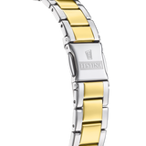 Relógio festina f20618/1 champanhe feminino