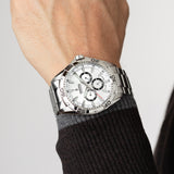 Relógio festina f20623/1 branco pulsera de de aço inoxidável, homem_LIFESTYLE