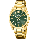 Relógio festina f20640/4 verde com correia de aço inoxidável, mulher_PRODUCT