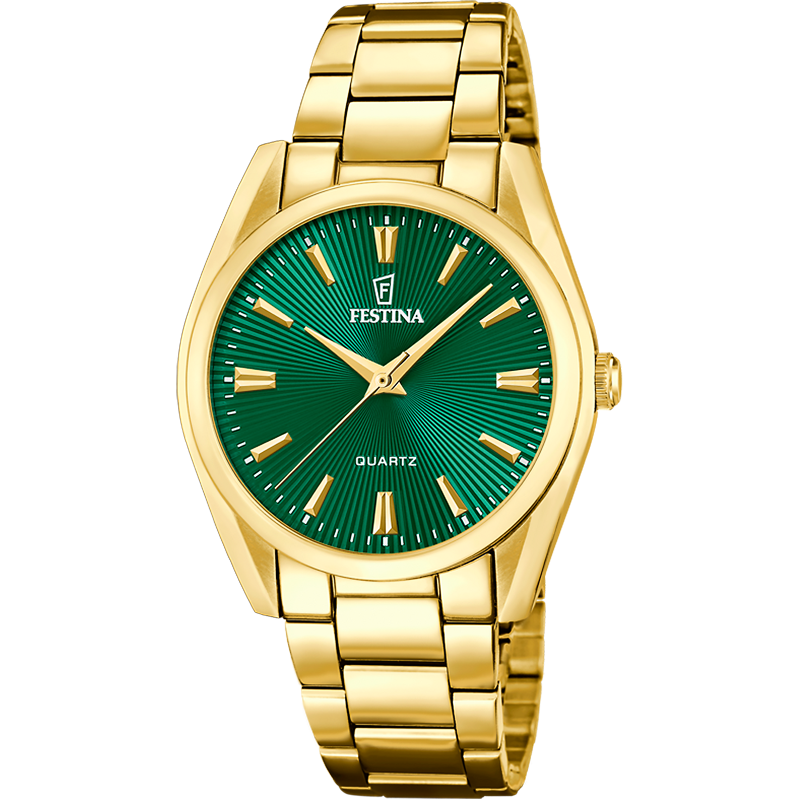 Relógio festina f20640/b verde pulsera de de aço inoxidável, mulher_PRODUCT