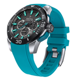 Relógio Festina Chrono Bike F20642/3 Preto com Bracelete de Borracha, Masculino.