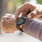 Relógio festina edições especiais f20645/1 preto bracelete de aço inoxidável 316L, homem.