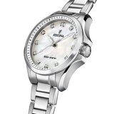 Festina Energia Solar F20654/1 Creme Aço Inoxidável 316L, Mulher