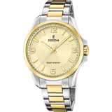 Festina Energia Solar F20657/2 Champagne Aço Inoxidável 316L, Homem