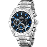 Relógio festina timeless chronograph f20668/6 preto pulsera de de aço inoxidável, homem_PRODUCT
