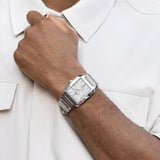 Relógio festina f20677/2 prata cinza homem