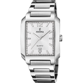 Relógio festina f20677/2 prata cinza homem