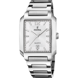 Relógio festina f20677/2 prata cinza homem