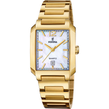 Relógio festina f20680/2 bege mulher
