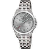 Relógio festina f20697/2 cinzento pulsera de titânio, mulher