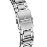 Relógio festina timeless chronograph f20704/2 azul pulsera de de aço inoxidável, homem_PRODUCT_BACK