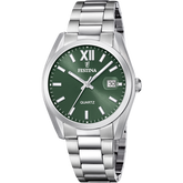 Relógio festina f20707/5 verde pulsera de 316l de aço inoxidável, homem_PRODUCT