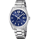 Relógio festina f20707/7 azul pulsera de 316l de aço inoxidável, homem_PRODUCT