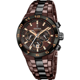 Relógio festina special edition f20708/1 castanho pulsera de 316l de aço inoxidável, homem_PRODUCT
