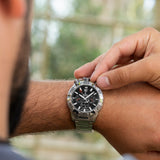 Relógio masculino festina bullhead preto com pulseira de aço f20743/6_LIFESTYLE