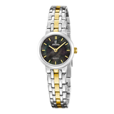 Relógio festina mademoiselle f20747/4 preto pulsera de de aço inoxidável, mulher_PRODUCT