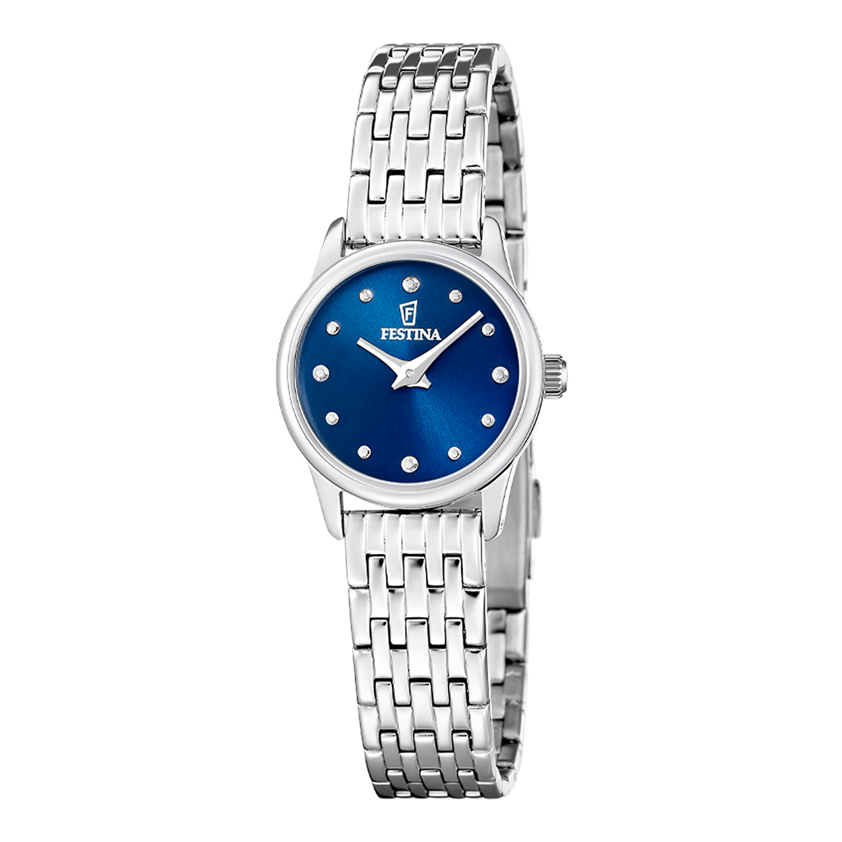 Relógio festina mademoiselle f20749/4 azul pulsera de de aço inoxidável, mulher_PRODUCT
