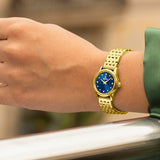 Relógio festina mademoiselle f20750/4 azul pulsera de de aço inoxidável, mulher_LIFESTYLE