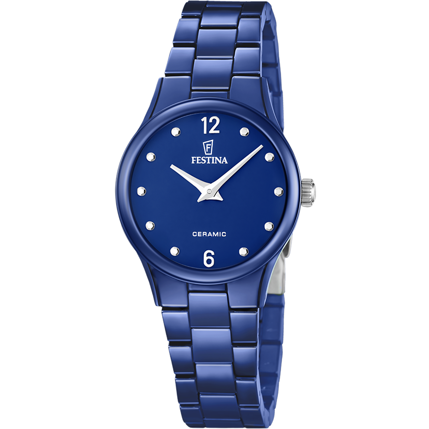 Relógio festina ceramic f20751/5 azul pulsera de cerâmica, mulher_PRODUCT