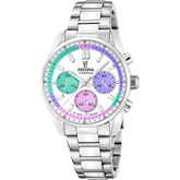 Festina boyfriend f20753/5 multicolorado de aço inoxidável, unisex_PRODUCT