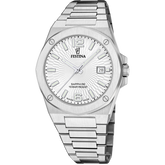 Relógio festina swiss made vallée f22000/1 prata cinza pulsera de de aço inoxidável, homem_PRODUCT