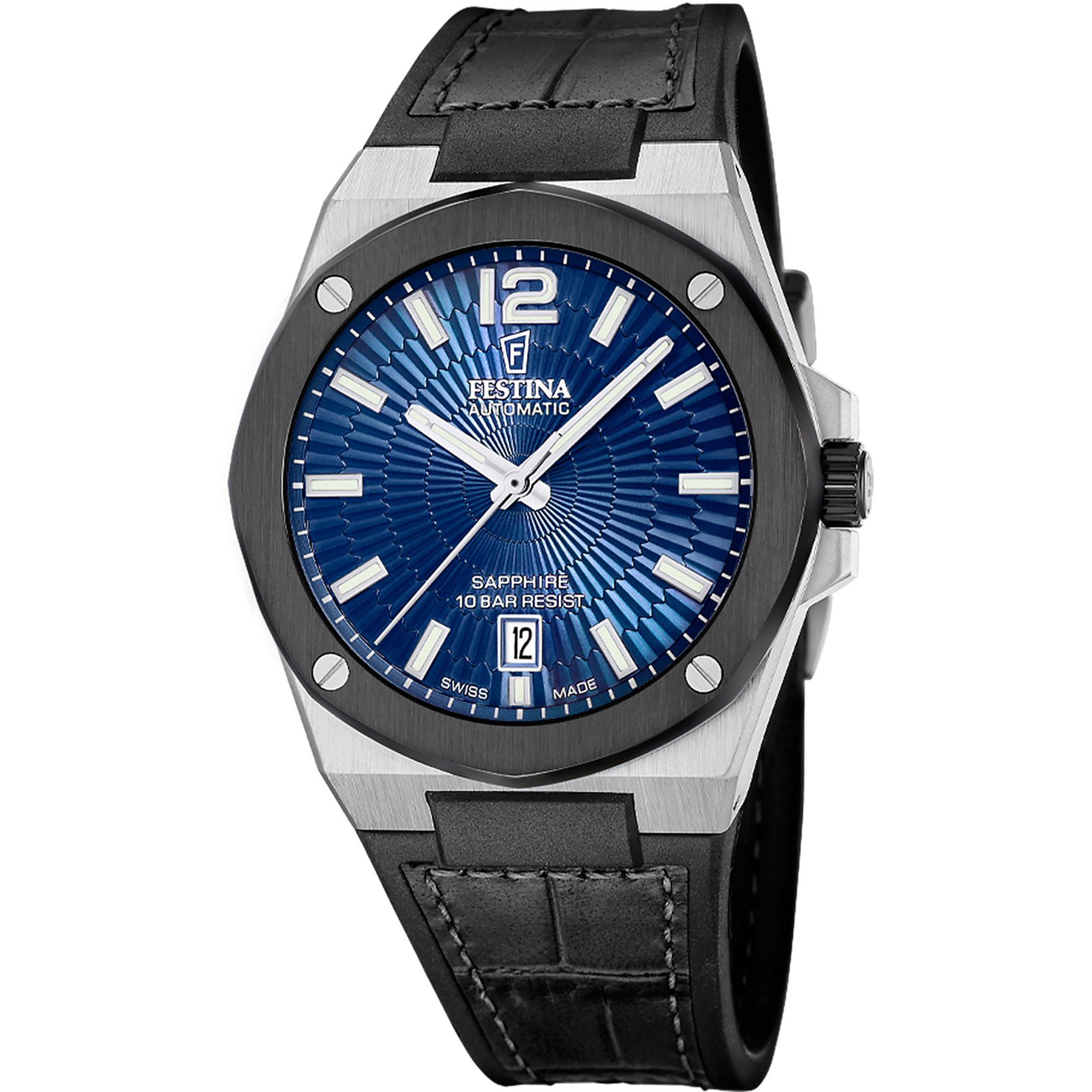 Relógio festina swiss made f22005/2 azul homem_PRODUCT