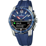 Relógio masculino festina connected d azul f23000/1