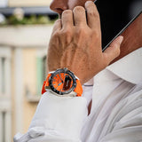 Relógio masculino festina connected d laranja f23000/7