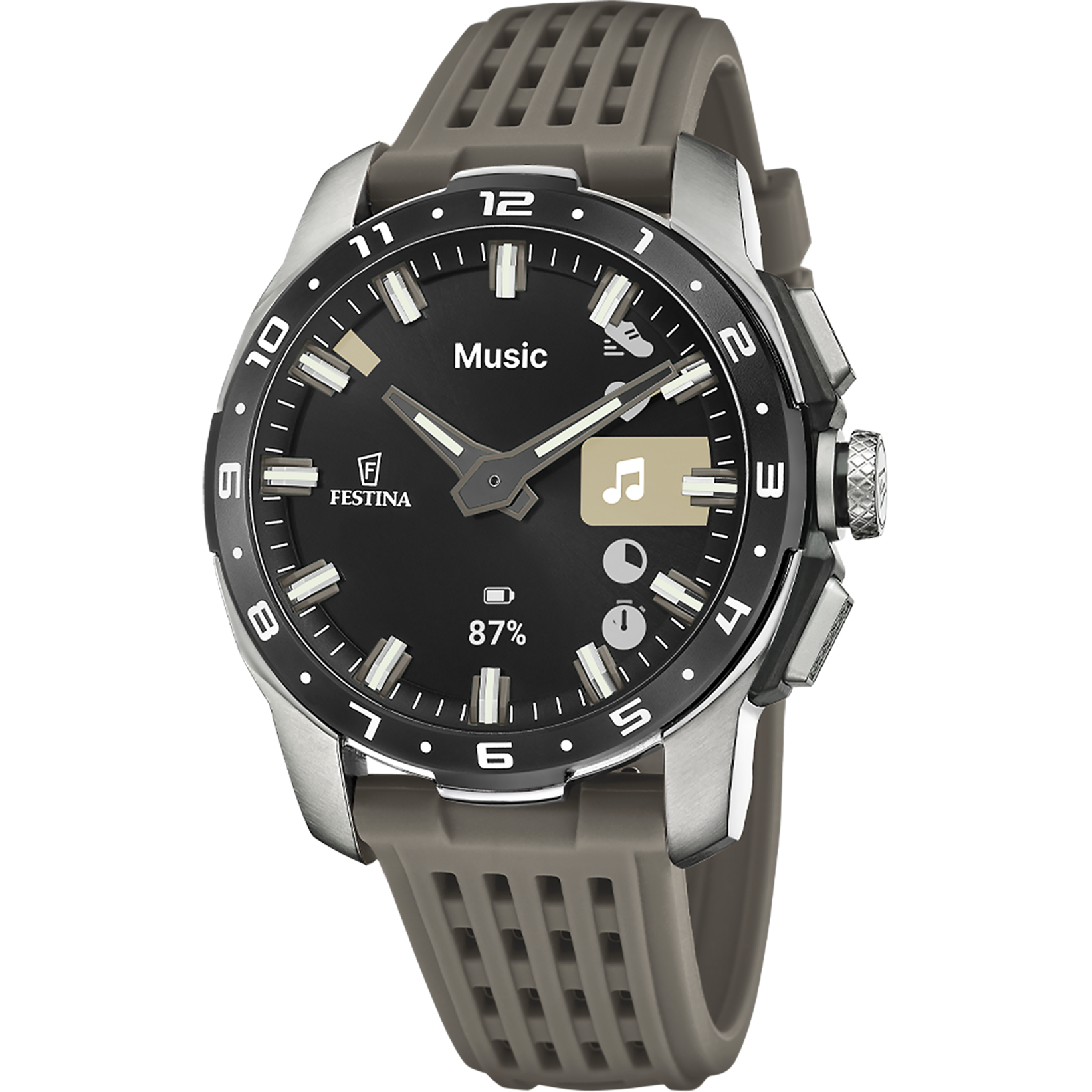 Festina connected full d caqui para homem_PRODUCT