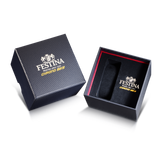 Relógio festina chrono bike f20641/4 preto pulseira de aço inoxidável, masculino_CASE