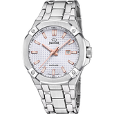 Relógio suíço jaguar diplomatic de cor branca j1009/1_PRODUCT