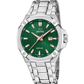Relógio suíço jaguar diplomatic de cor verde j1009/3_PRODUCT