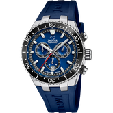 Relógio masculino jaguar ceramic de cor azul j1021/1