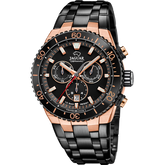 Relógio masculino jaguar ceramic de cor preta j1023/1