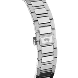 Relógio jaguar swiss made j1025/4 prata cinza pulsera de 316l de aço inoxidável, homem_PRODUCT_BACK