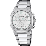 Relógio jaguar swiss made j1025/4 prata cinza pulsera de 316l de aço inoxidável, homem_PRODUCT